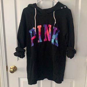 VS PINK crossover hoodie